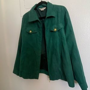 Vintage Sueded Shirt Jacket